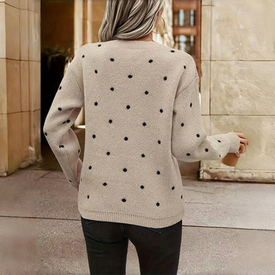 Inge - Dotted Pattern Pullover