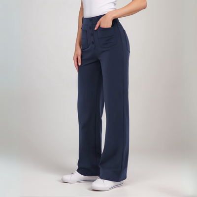 Bianca - Elastische Hose mit hohem Bund (1 kaufen, 1 gratis)