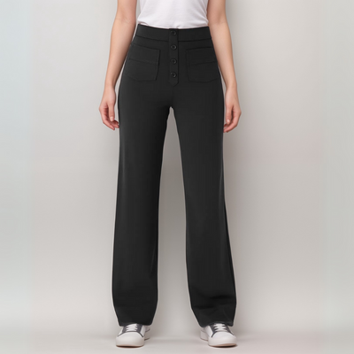 Bianca - Elastische Hose mit hohem Bund (1 kaufen, 1 gratis)