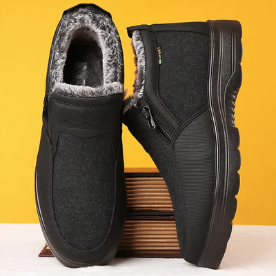 Markus - Bequeme, warme Herrenstiefel - Orthopädisches Design