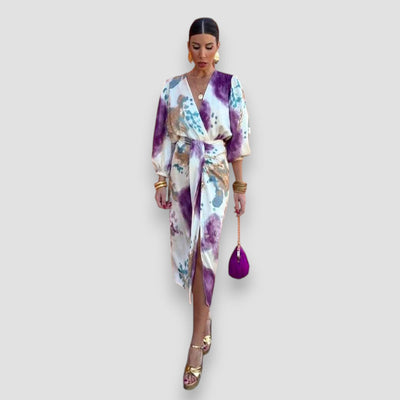 Ella - Elegantes Kleid mit V-Ausschnitt