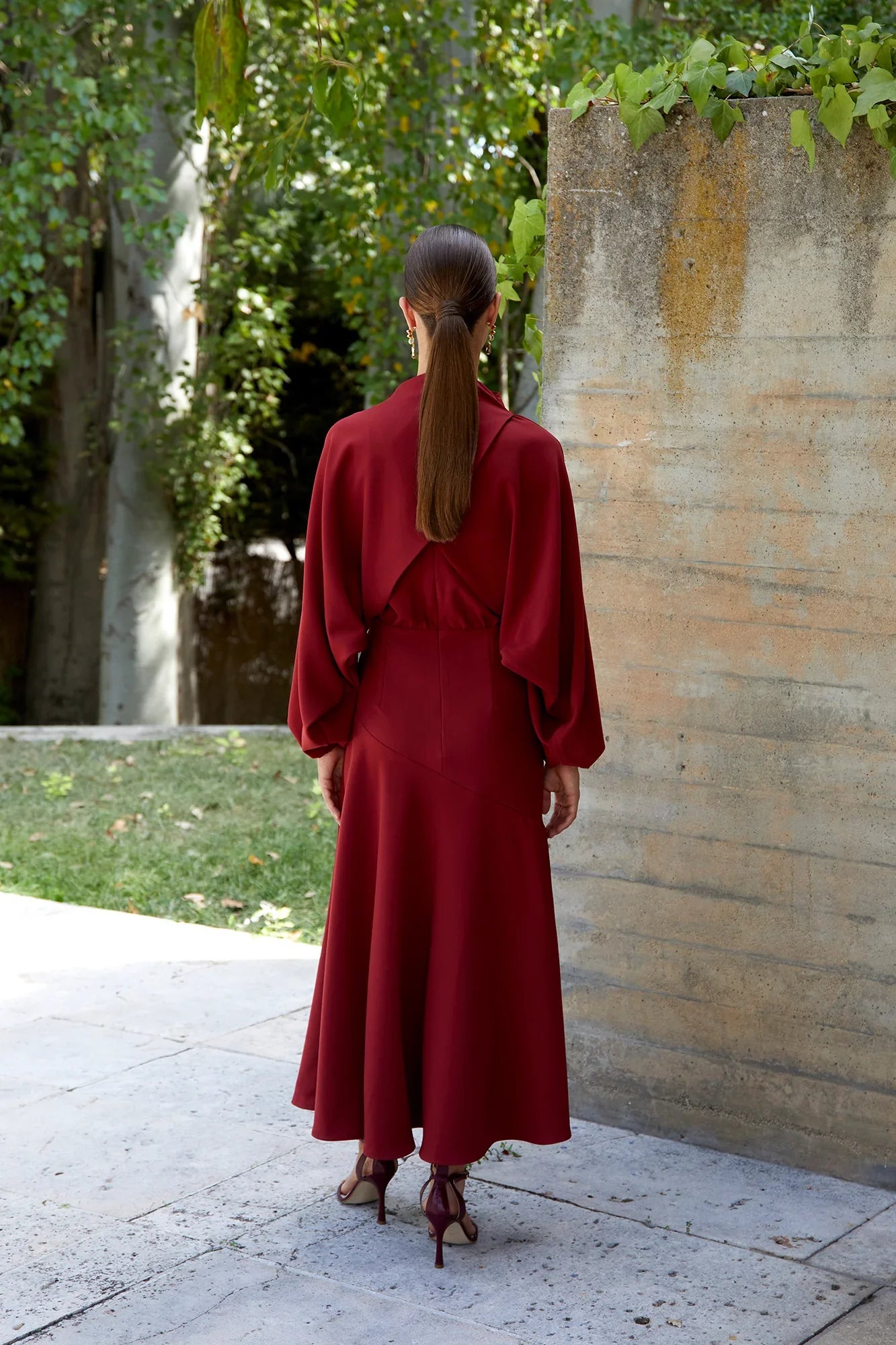 Rosalie - KLEID MIT ABNEHMBAREM CAPE