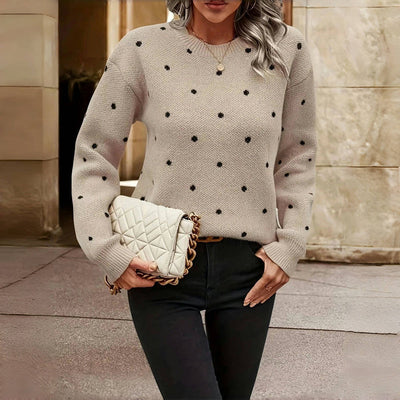 Inge - Dotted Pattern Pullover