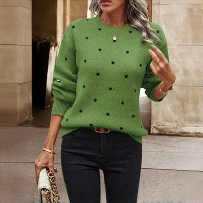 Inge - Dotted Pattern Pullover