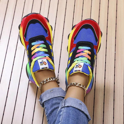 Annet - Bunte Orthopädische Sneakers für Komfort und Stil
