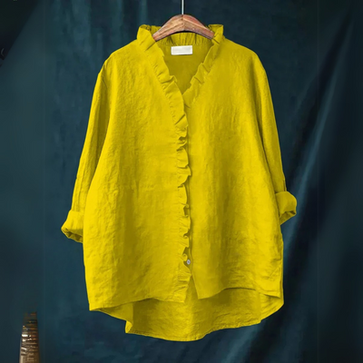 Jutta - Freizeitshirt mit Volants