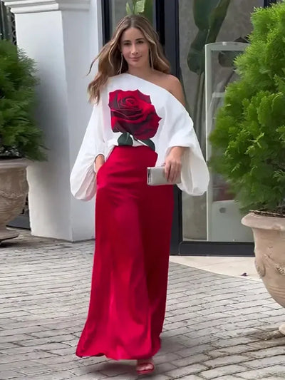 Rachel - Floral Set Rosenmotiv