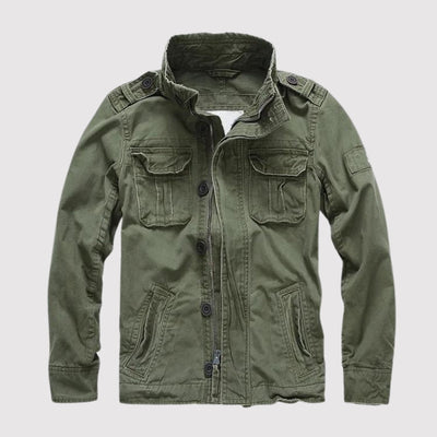 Caspar - Vintage Jeansjacke mit zahlreichen Taschen