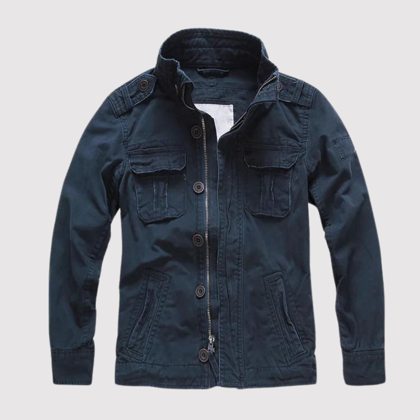 Caspar - Vintage Jeansjacke mit zahlreichen Taschen