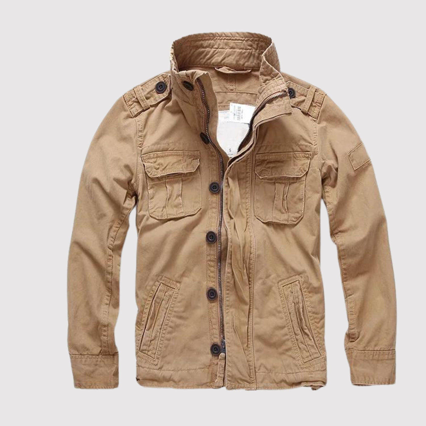 Caspar - Vintage Jeansjacke mit zahlreichen Taschen
