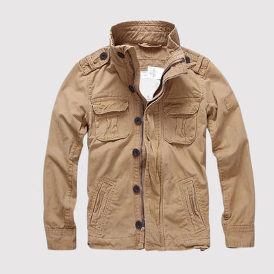 Caspar - Vintage Jeansjacke mit zahlreichen Taschen