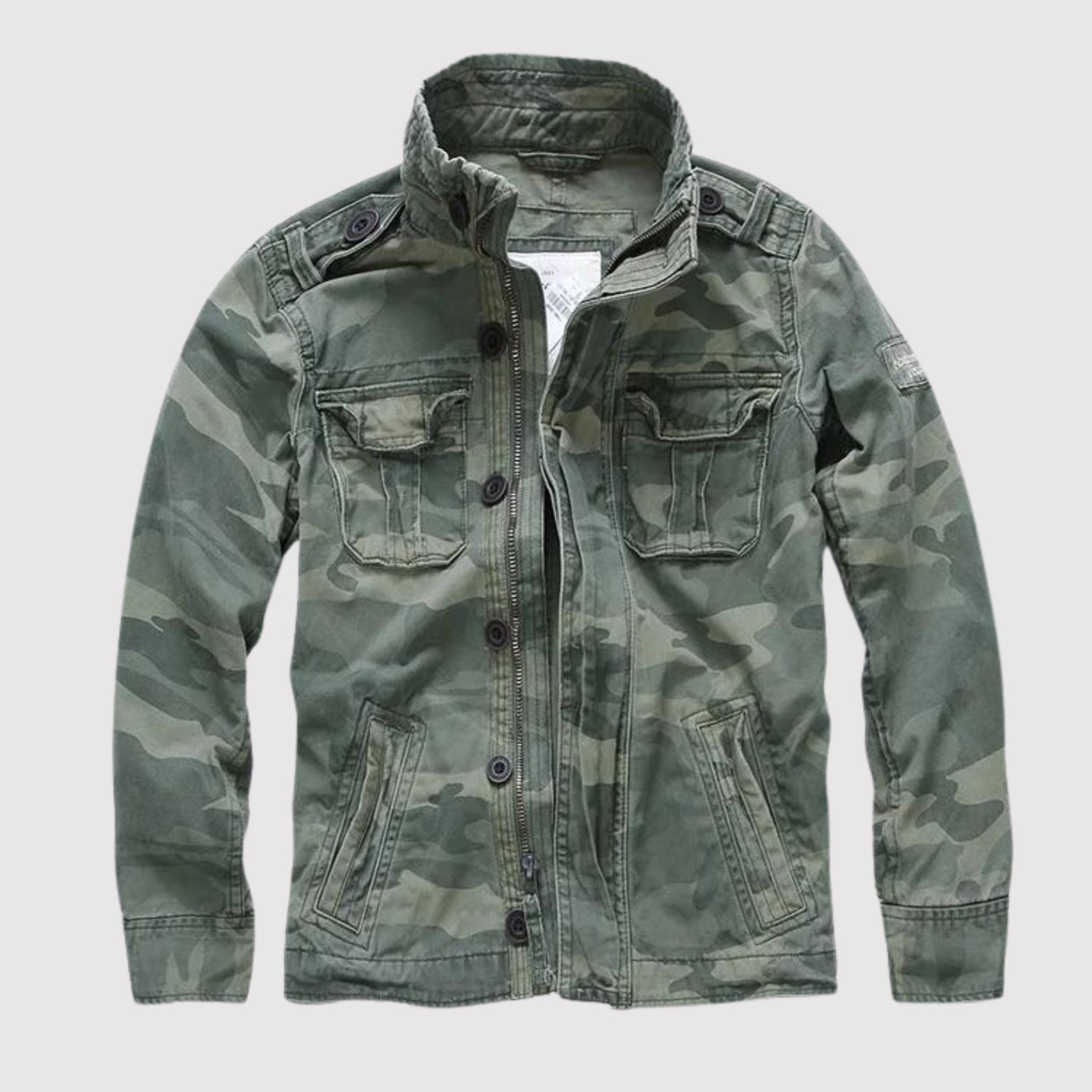 Caspar - Vintage Jeansjacke mit zahlreichen Taschen