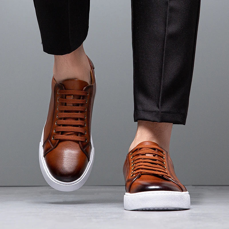 Rutger - veganes Leder Herren Sneaker