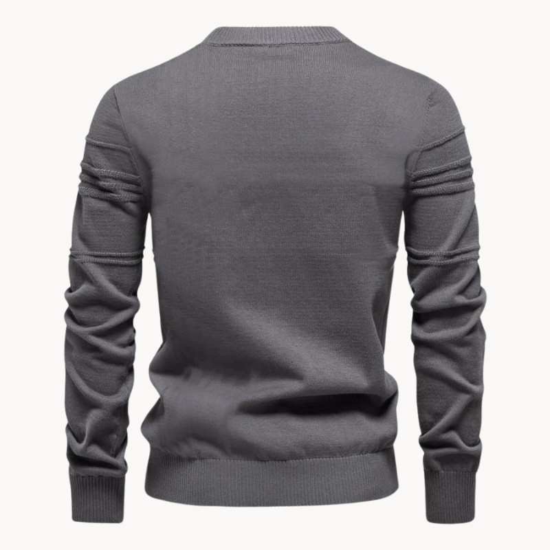 Noah - Herrenpullover mit Karomuster