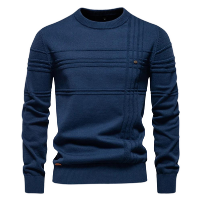 Noah - Herrenpullover mit Karomuster