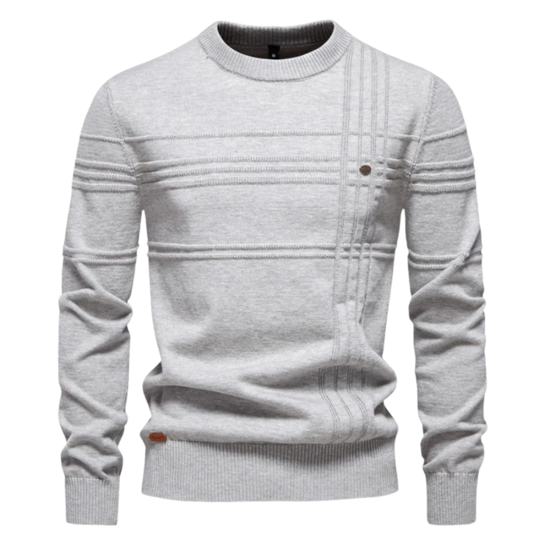 Noah - Herrenpullover mit Karomuster