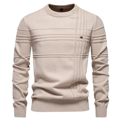 Noah - Herrenpullover mit Karomuster