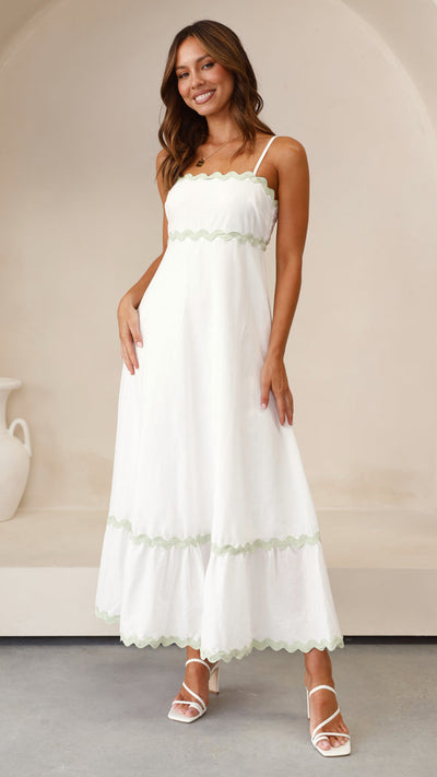 Sarah - Langes Kleid mit Trägern