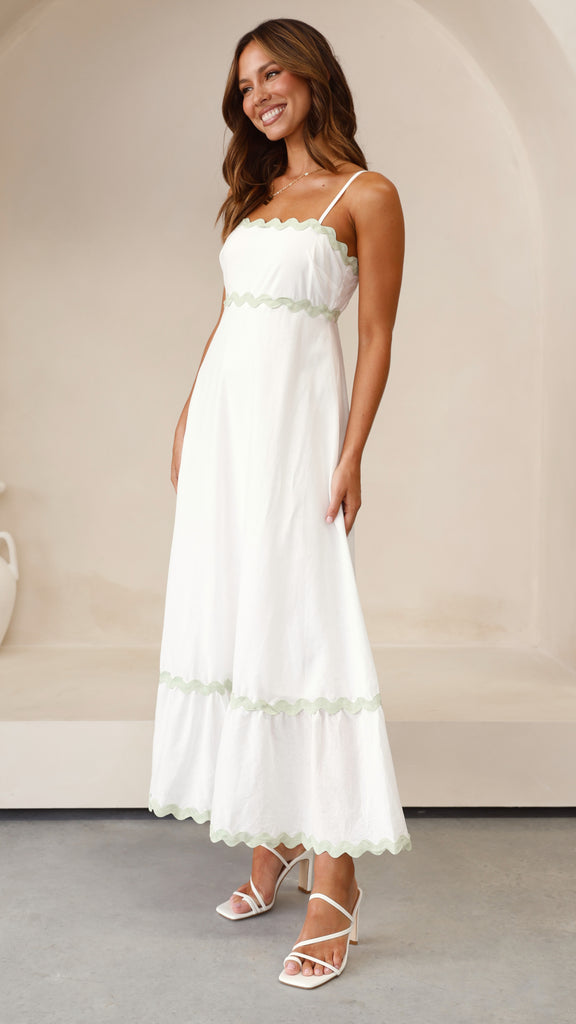 Sarah - Langes Kleid mit Trägern