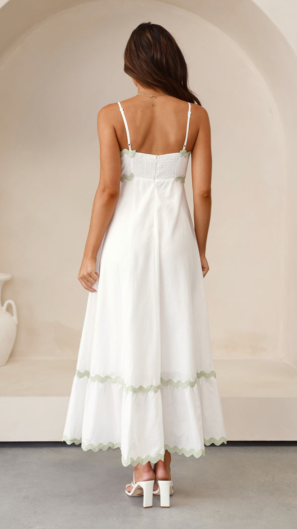 Sarah - Langes Kleid mit Trägern