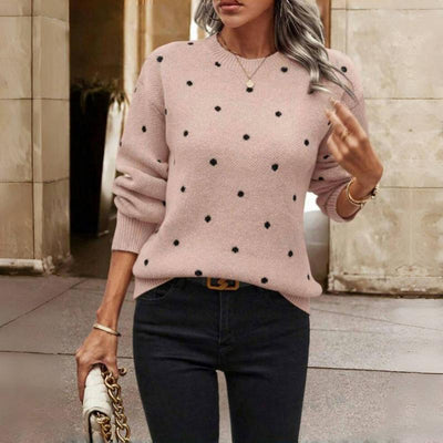 Inge - Dotted Pattern Pullover