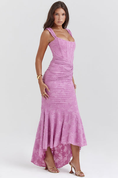 Natalie - Langes Kleid mit Korsett