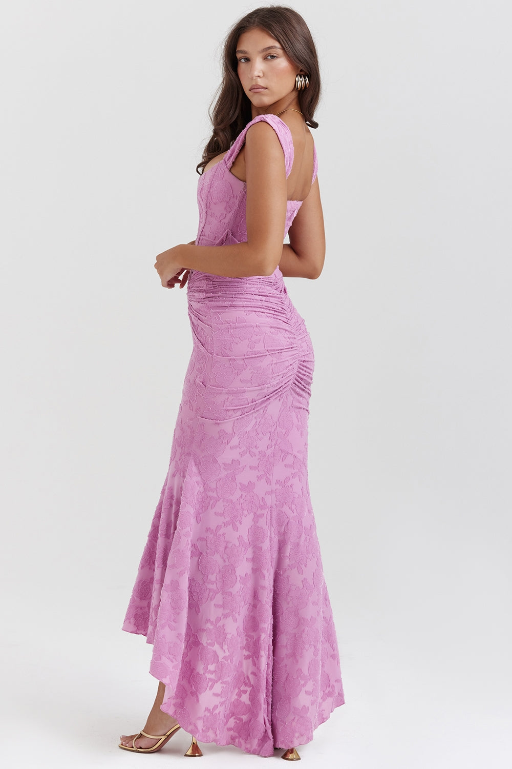 Natalie - Langes Kleid mit Korsett
