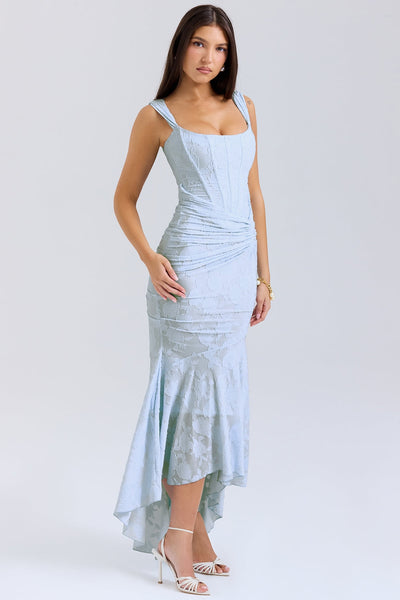 Natalie - Langes Kleid mit Korsett