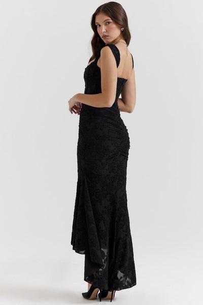 Natalie - Langes Kleid mit Korsett