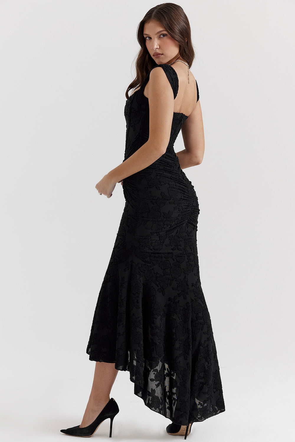 Natalie - Langes Kleid mit Korsett