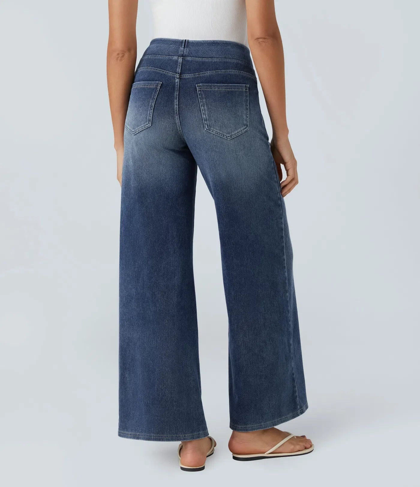 Viktoria - Elastische Hose mit hoher Taille