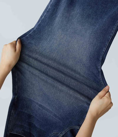 Viktoria - Elastische Hose mit hoher Taille