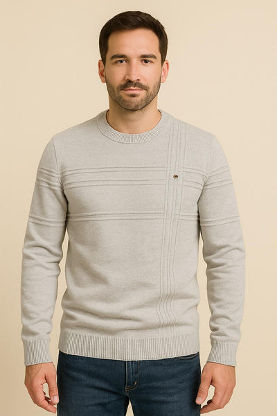 Noah - Herrenpullover mit Karomuster