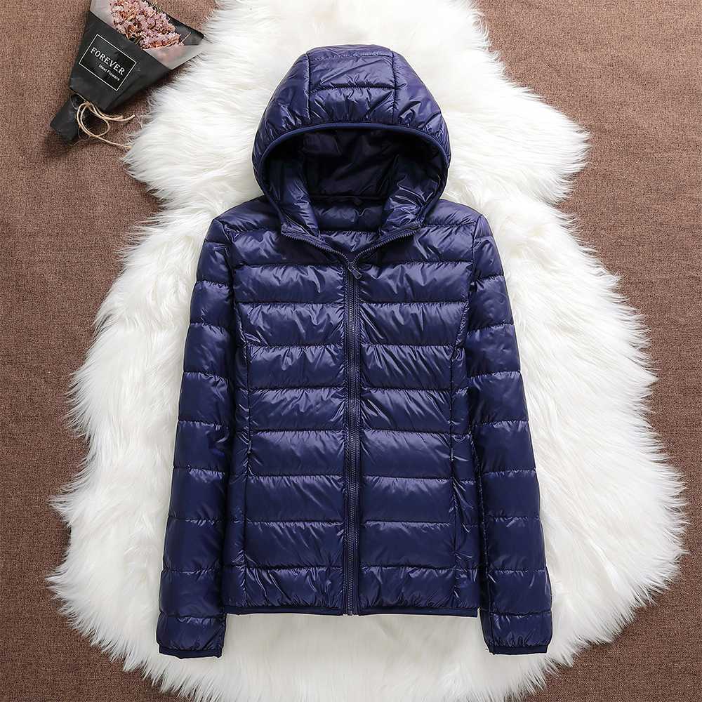 Robin - Neue wasserdichte Jacke mit weißer Daune