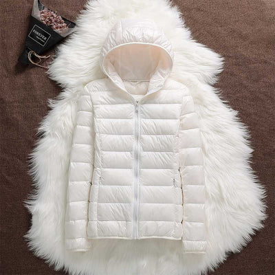 Robin - Neue wasserdichte Jacke mit weißer Daune