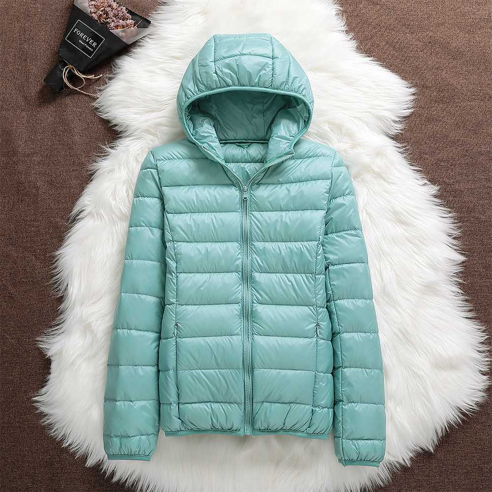 Robin - Neue wasserdichte Jacke mit weißer Daune