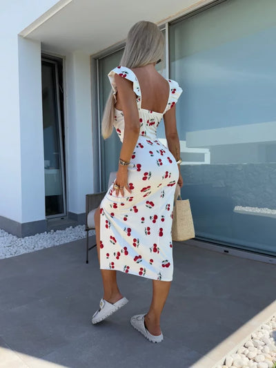 Cindy - Kleid mit Seitenöffnung