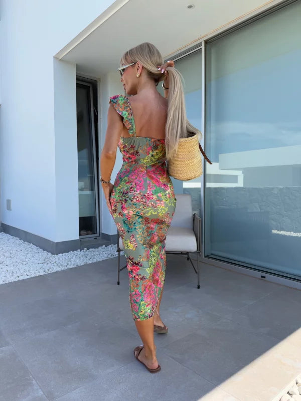 Cindy - Kleid mit Seitenöffnung