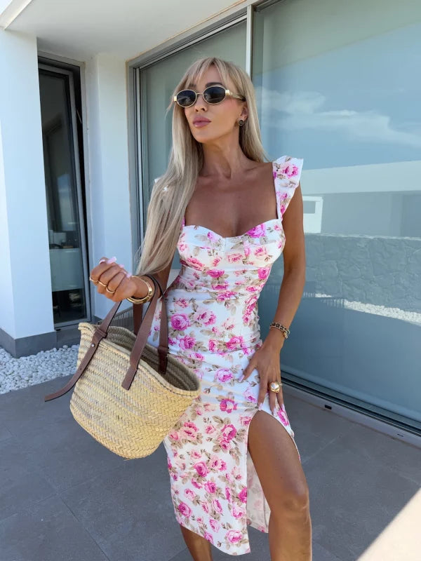 Cindy - Kleid mit Seitenöffnung