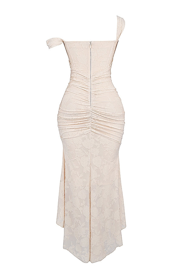 Natalie - Langes Kleid mit Korsett