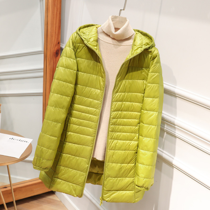 Robin - Neue wasserdichte Jacke mit weißer Daune