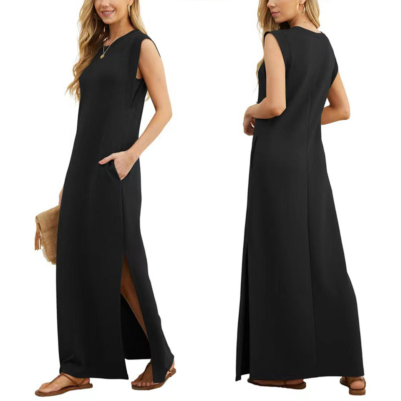 Julia - Langes, fließendes Kleid