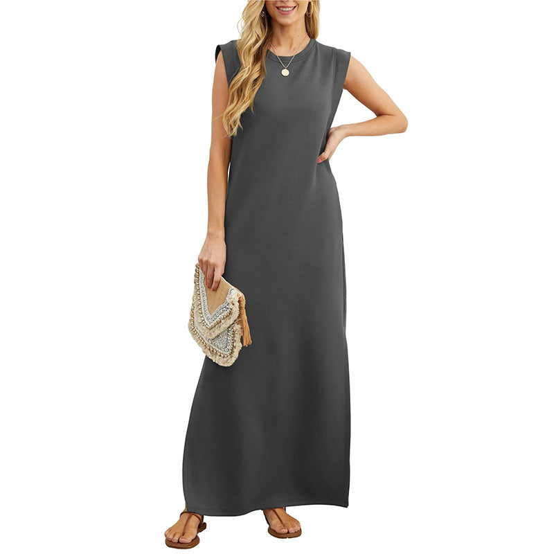 Julia - Langes, fließendes Kleid